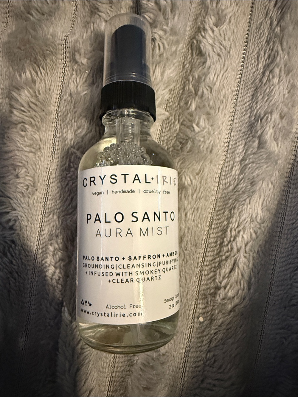 Palo Santo Aura Mist — Clear